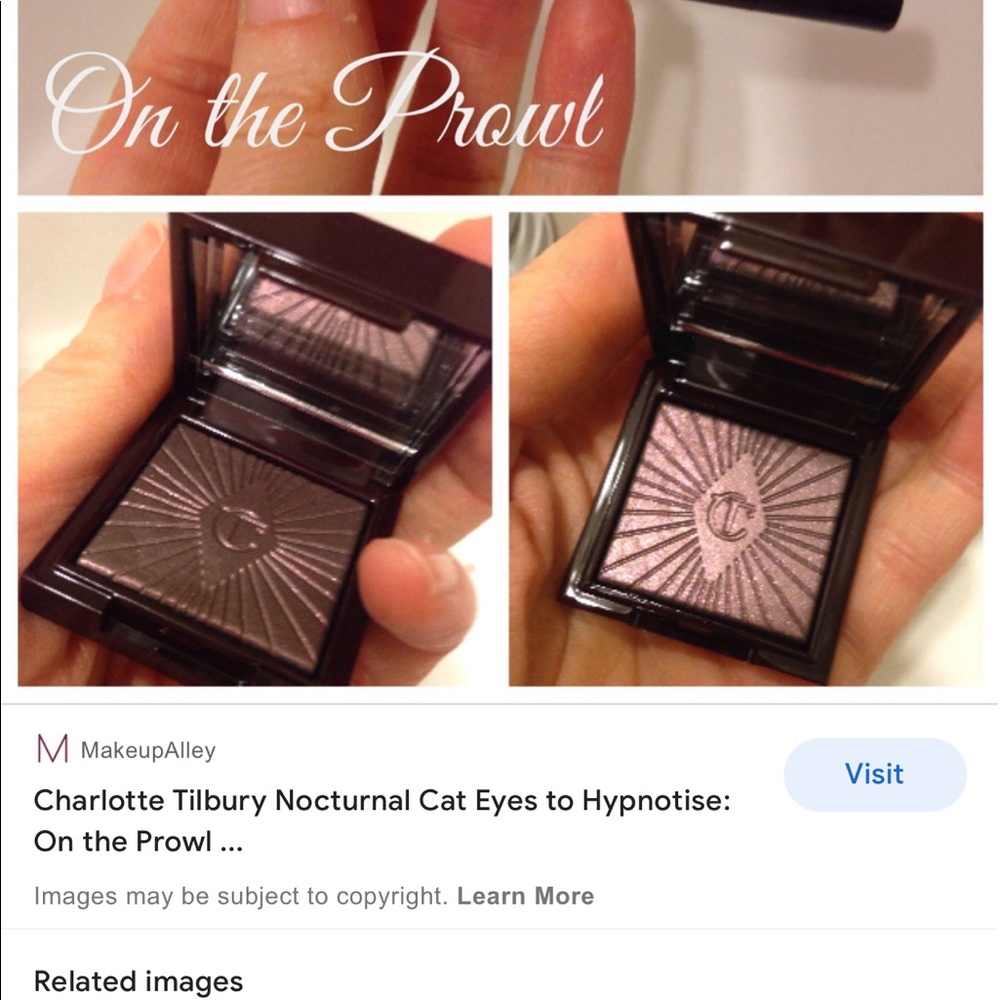 Charlotte Tilbury Nocturnal Cat Eyes to Hypnotize in On the Prowl - brand new